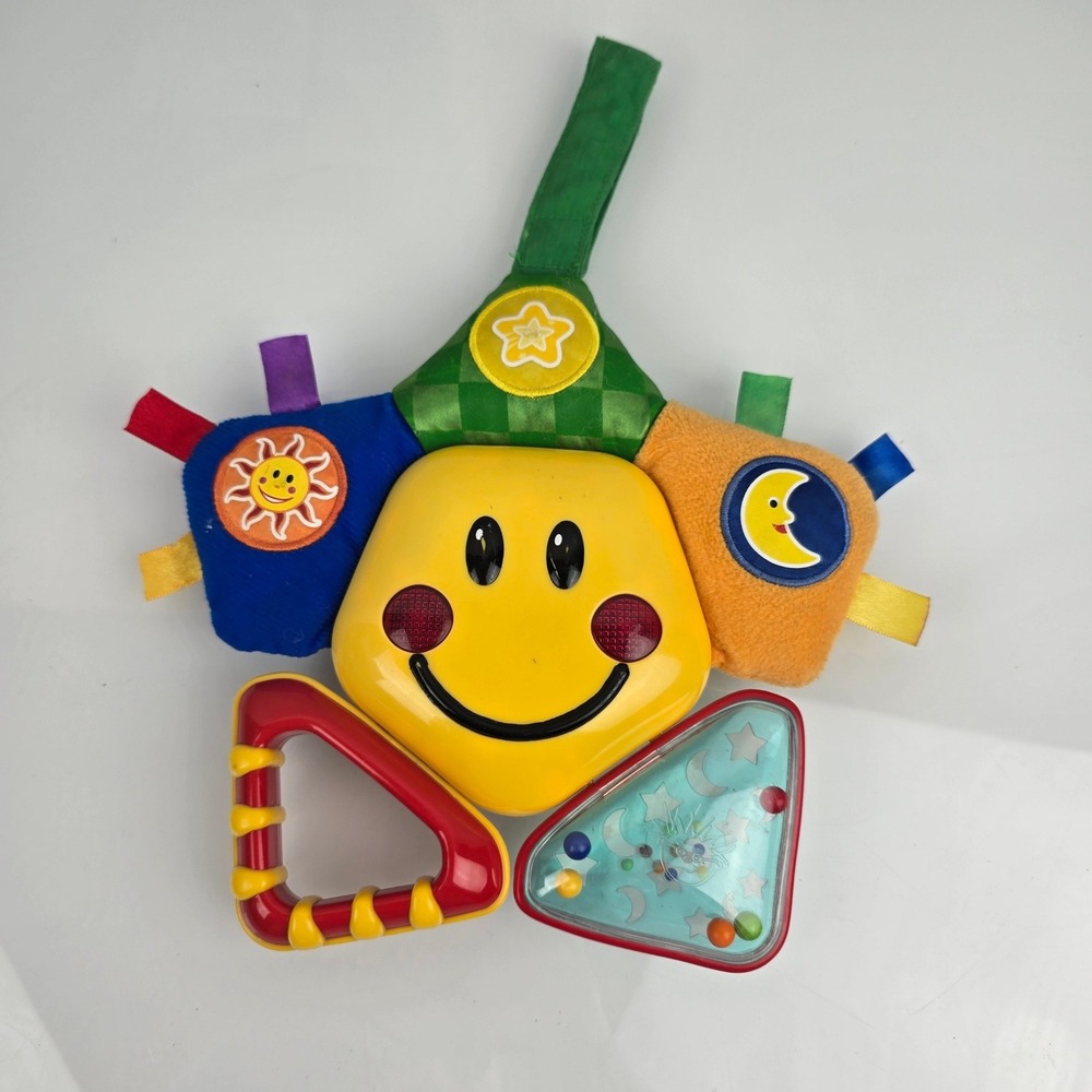 Vintage Rare HTF Baby Einstein Activity Discover and Play Star Toy READ